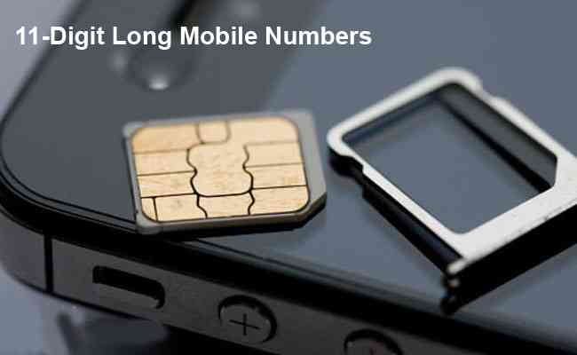 TRAI to enforce 11-digit long mobile numbers in India