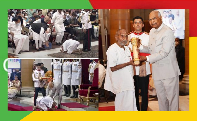 125-year old yoga guru receiving the Padma Shri takes the internet by storm