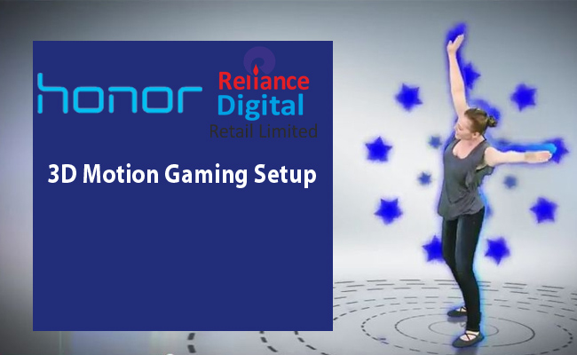 Honor partners with Reliance Digital, plans for 3D motion gaming setup