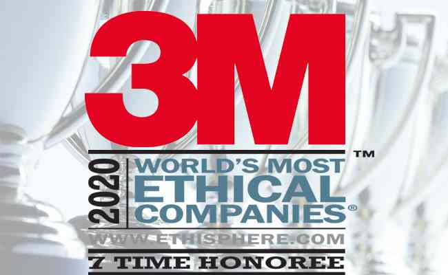 3M recognized as one of the world's most ethical companies