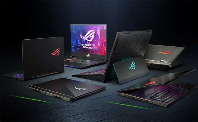 ASUS gaming laptops powered by NVIDIA GeForce RTX