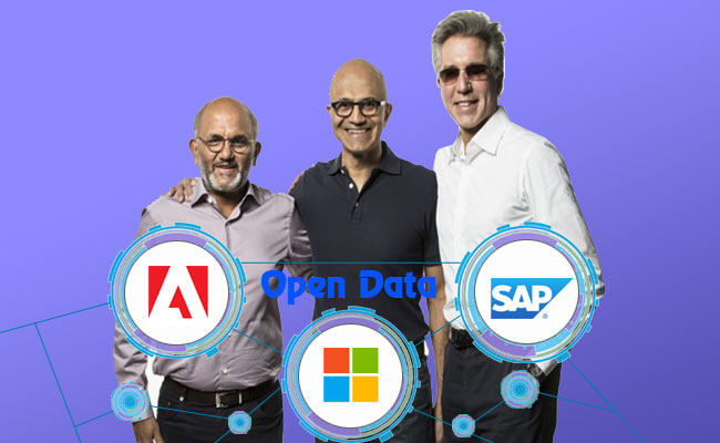 Adobe, Microsoft and SAP announce Open Data Initiative