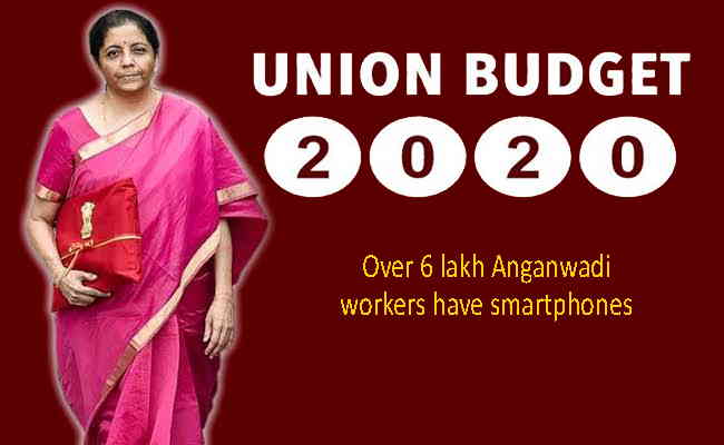 Over 6 lakh Anganwadi workers have smartphones: FM Nirmala Sitharaman