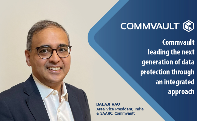 Commvault leading the next generation of data protection through an integrated approach  