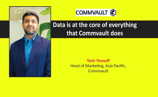 Data is at the core of everything that Commvault does