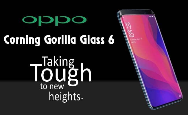 Oppo smartphone come out with Corning Gorilla Glass 6