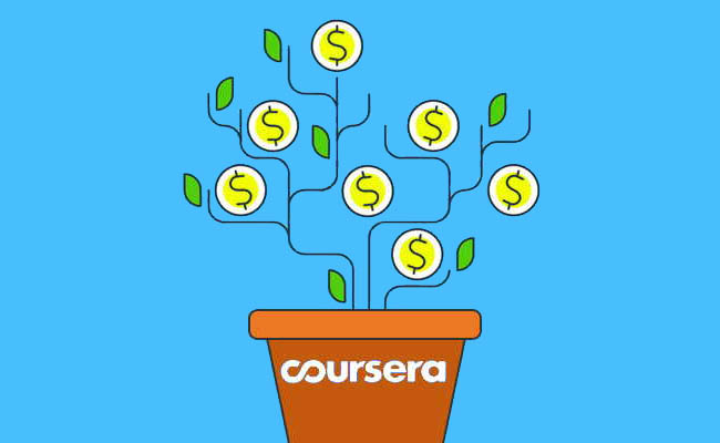 Coursera closes $64 million in a Series D funding round
