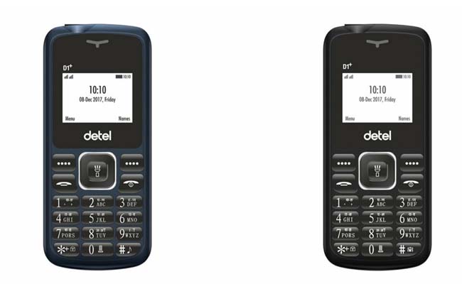 Detel D1+ feature phone will be available for Rs 399