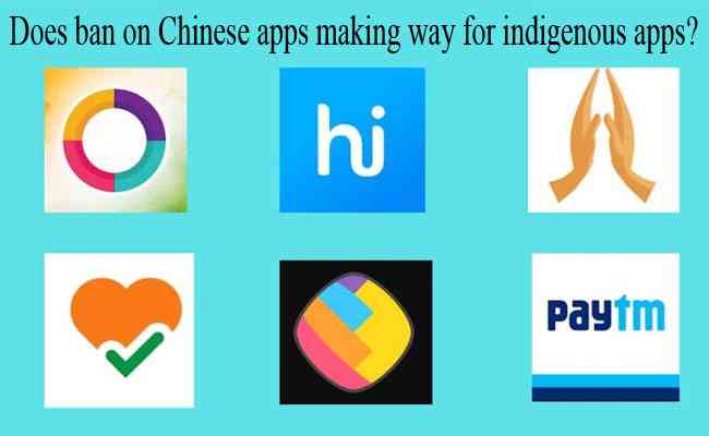Does ban on Chinese apps making way for indigenous apps?
