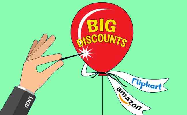 Flipkart, Amazon, Can't Sell Products of Entities In Which they Own the stake : Govt