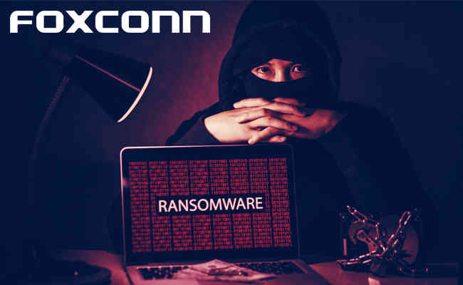 Foxconn hit by ransomware, $34 million ransom claimed