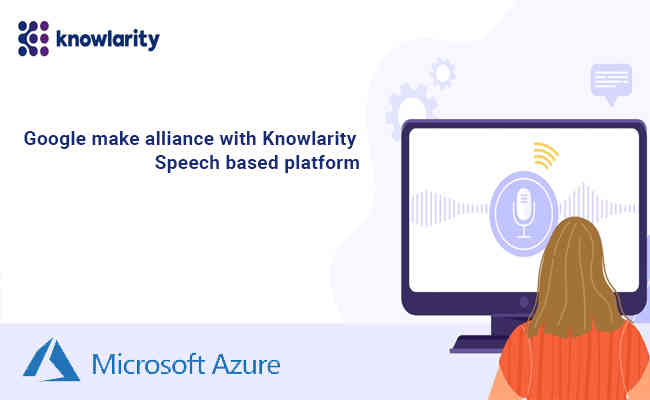 Google makes alliance with Knowlarity for speech based platform