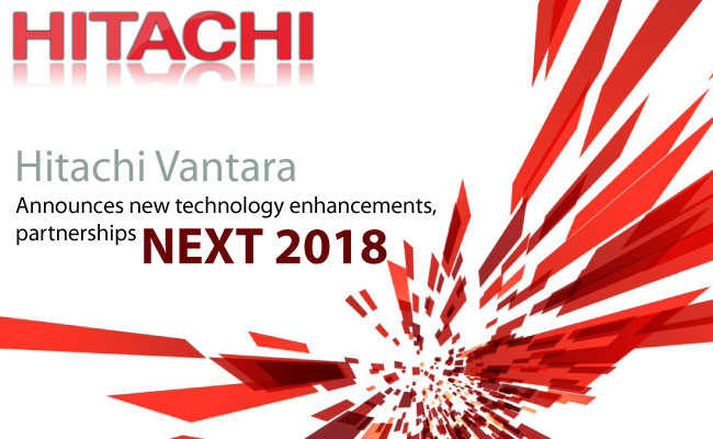 Hitachi Vantara announces new technology enhancements, partnerships at NEXT 2018