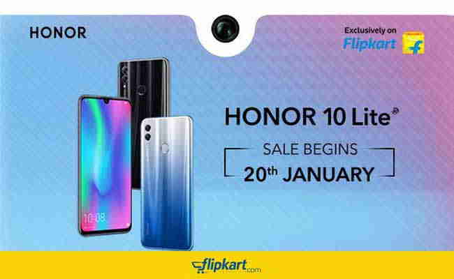 Honor 10 Lite at Rs.13,999/- and Rs.17,999/-