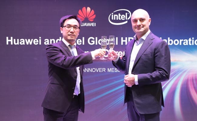 Huawei collaborates with Intel for 5G technologies