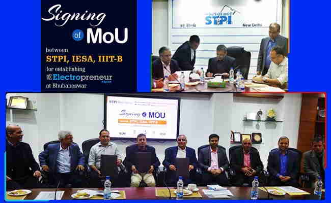 IESA inks MoU with STPI and IIIT-Bhubaneswar to establish second ESDM Incubator