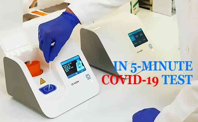 US firm creates FDA-authorised test that can detect COVID-19 in 5 minutes