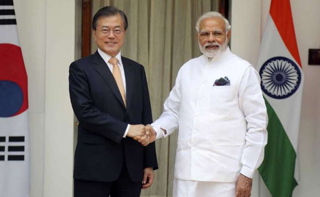 India & South Korea fix for More Than Double Trade To $50 bn