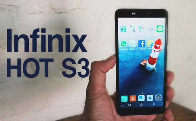 Infinix HOT S3 smartphone with 20MP low-light selfie camera