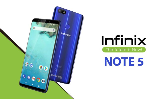 Infinix NOTE 5: Android One, Smart, Secure and Simply Amazing Android experience