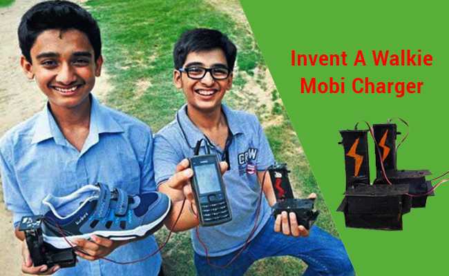 Delhi Teens Invent Walkie Mobi Charger