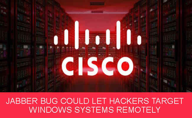 Jabber Bug Could Let Hackers Target Windows Systems Remotely