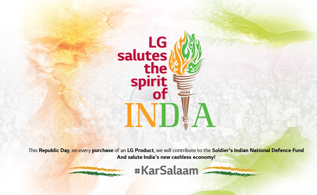 #KarSalaam initiative, dedicated to the Indian soldiers on this Republic Day
