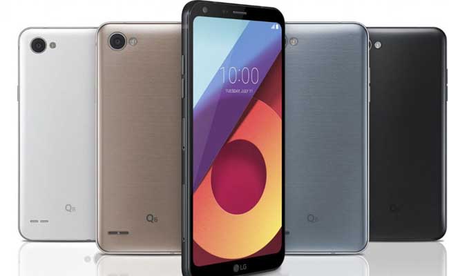 LG presents its new Smartphone Q6+