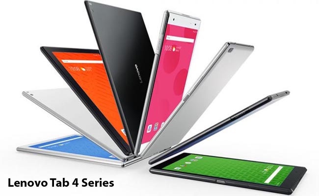 Lenovo launches a range of Tab 4 Series in India