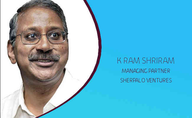 K Ram Shriram Managing Partner, Sherpalo Ventures