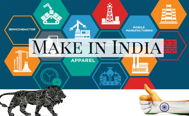 Make in India initiative and promote manufacturing in the country