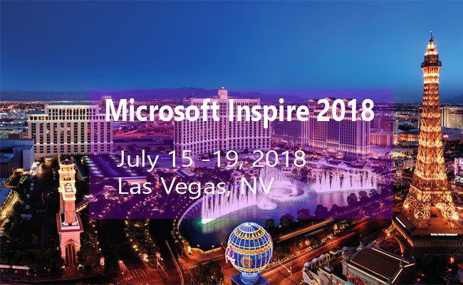 Microsoft's Inspire 2018 conference kicked off in Las Vegas