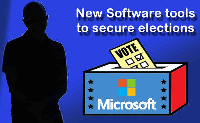 Microsoft Offers New Software tools to secure elections
