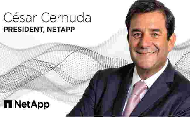 Microsoft veteran Cesar Cernuda joins NetApp as President