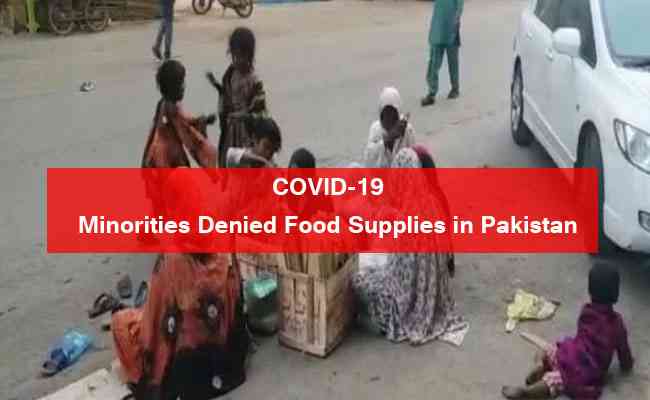 Minorities denied food supplies in Pakistan's Karachi amid COVID