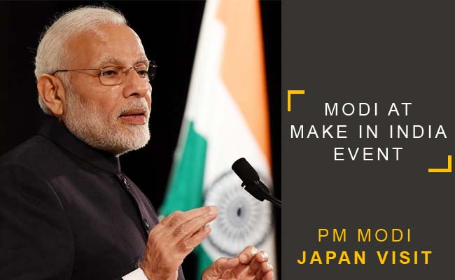 Indian Prime Minister addresses 'Make in India' Seminar in Tokyo