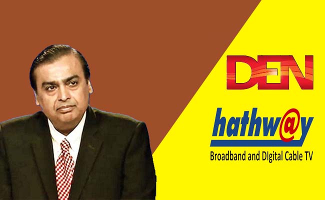 Mukesh Ambani's take control on Hathway & DEN