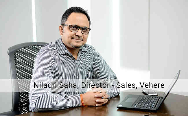 Vehere appoints Niladri Saha as Director, Sales