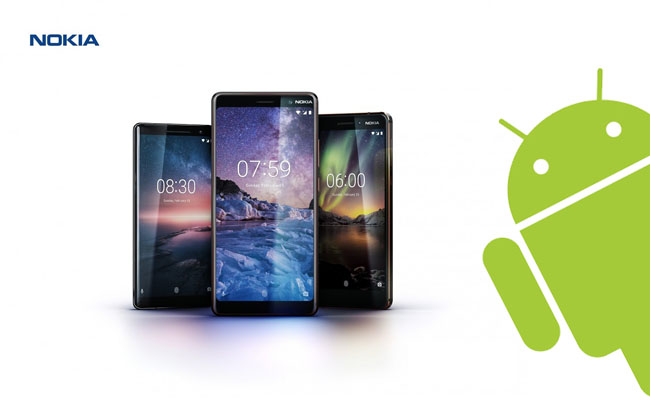 Nokia launch of three new Android smartphones Series