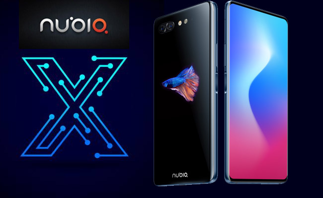 Nubia X in China with two touchscreen displays