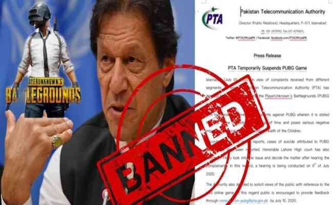 Pakistan temporarily bans PUBG due to 'negative impact'