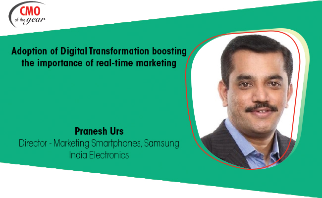 Adoption of Digital Transformation boosting  the importance of real-time marketing