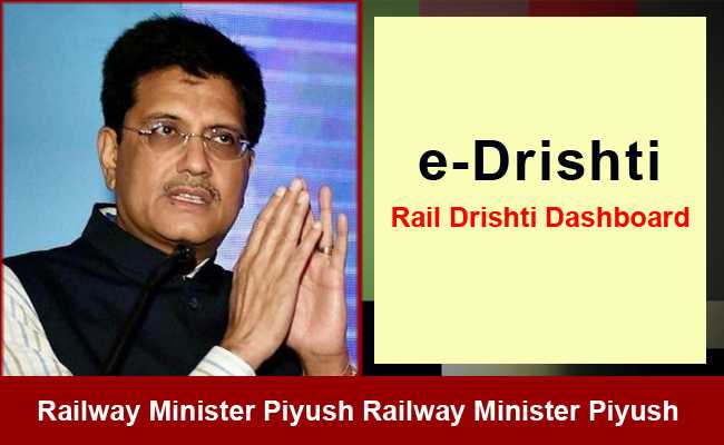 Rail Drishti Dashboard (e-Drishti) : Facts you should know