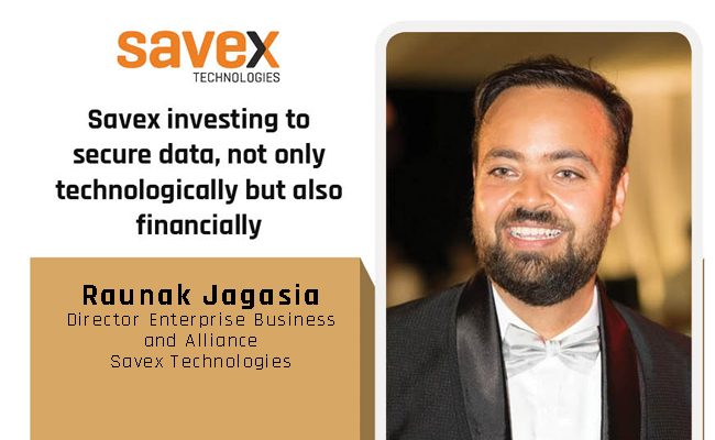 Savex investing to secure data, not only technologically but also financially