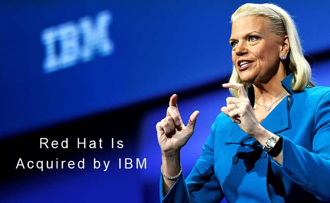 Red Hat Is Acquired by IBM
