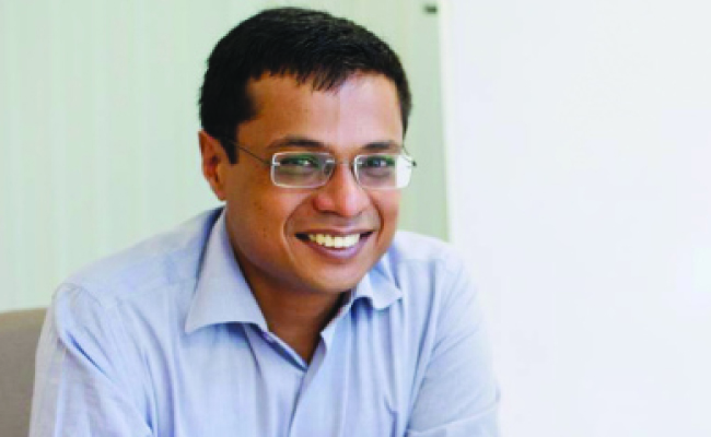 Sachin Bansal,  co-founding,  Flipkart.