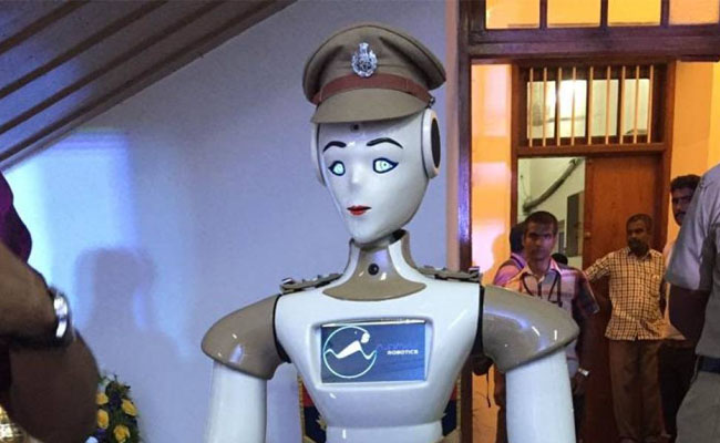 India's first Sub Inspector Robot Named as KP-Bot