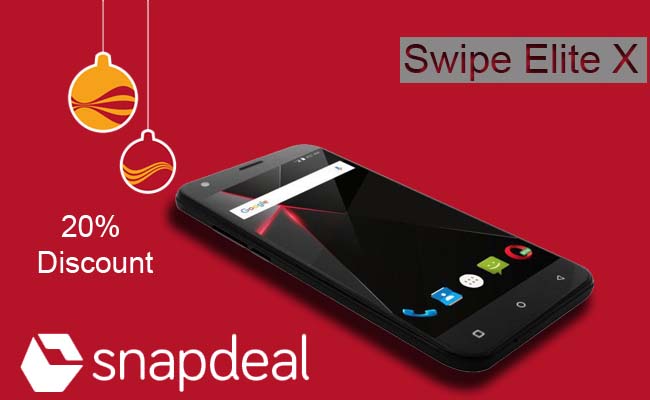 Swipe Elite X on Snapdeal at 20% discount