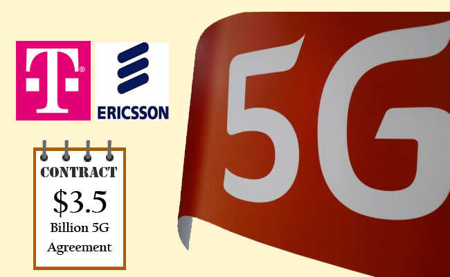 New T-Mobile and Ericsson sign worth $3.5-billion 5G agreement