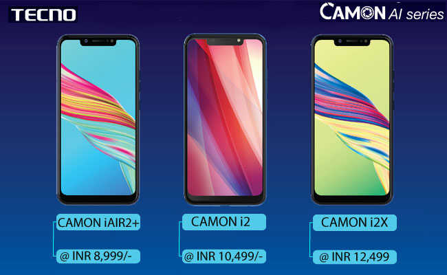 Tecno new range of CAMON smartphones